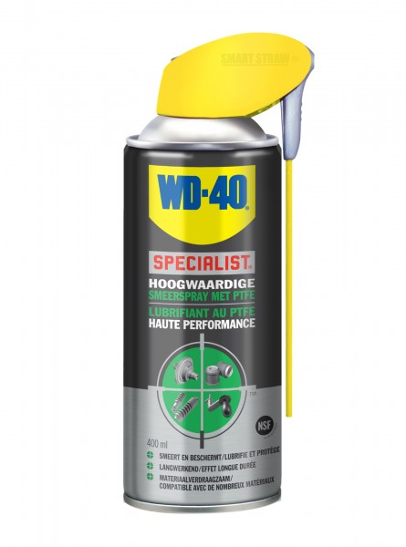 Spray lubrifiant WD-40 avec PTFE 400 ml